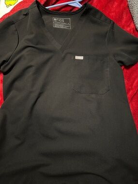 Figs women’s scrub set black small regular